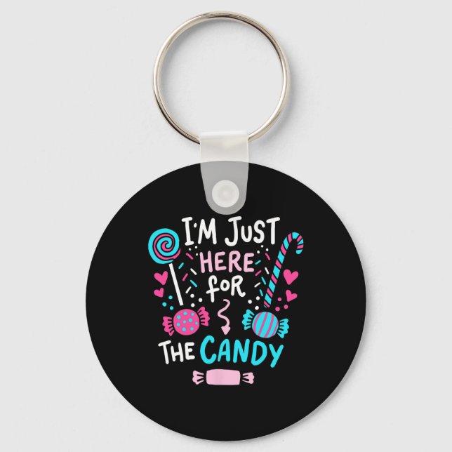 Halloween Candy Lollipop Cute Gift Nyckelring (Framsida)