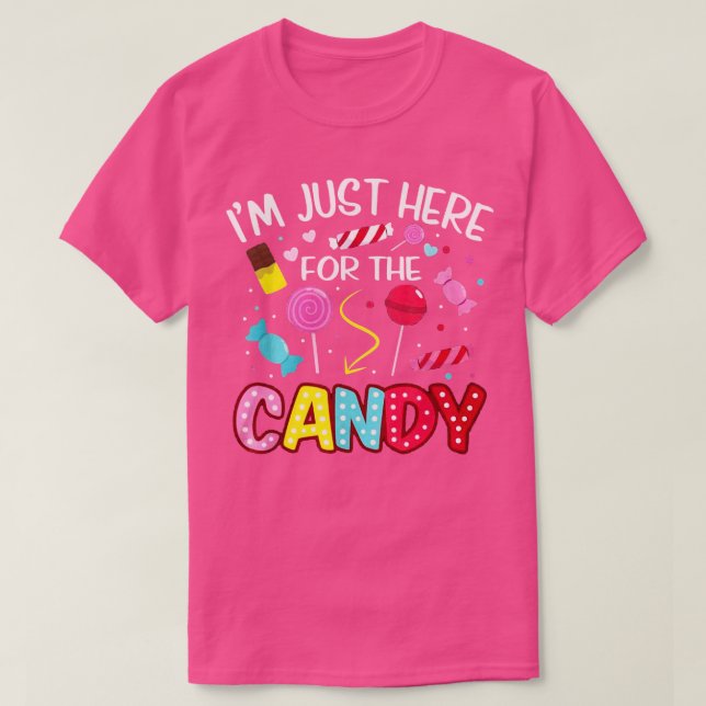Halloween Candy Lollipop Cute T Shirt (Design framsida)