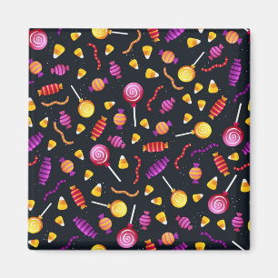 Halloween candy mönster magnet