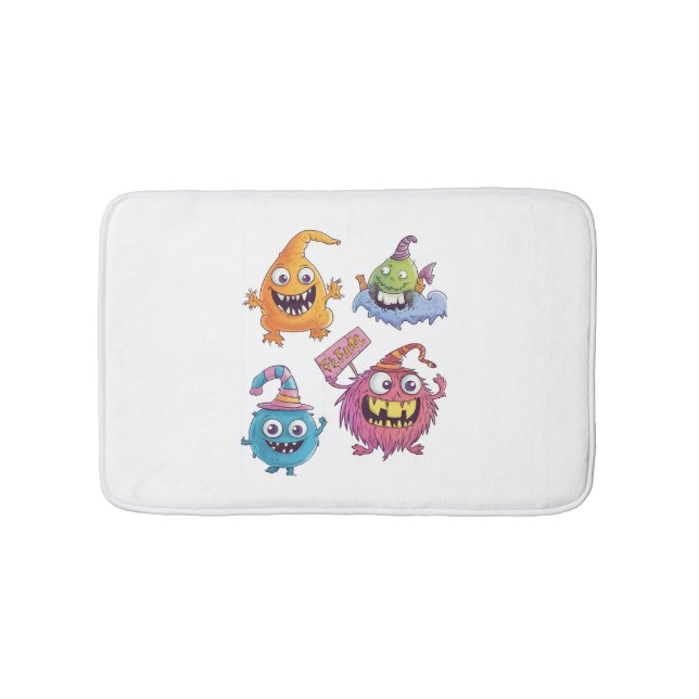 Halloween Candy Monster Parad Badrumsmatta (Framsidan)