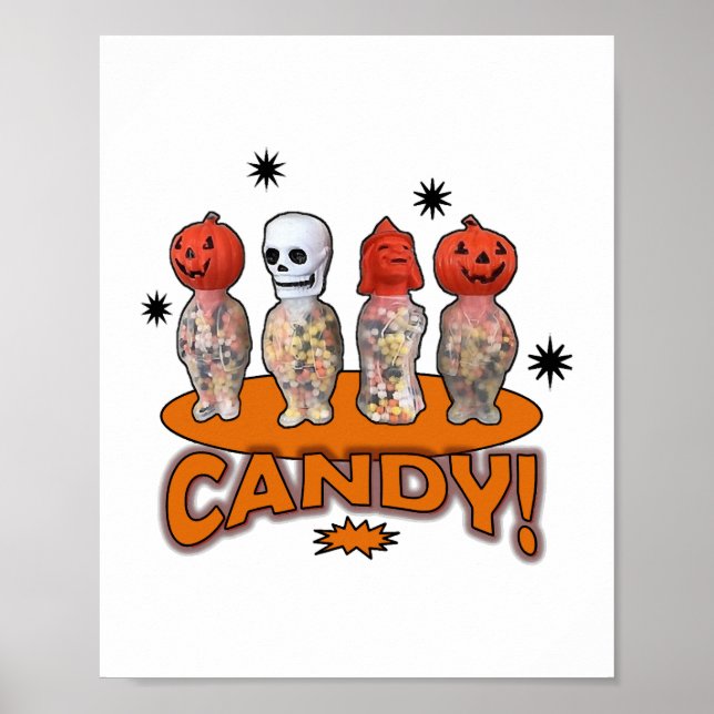 HALLOWEEN CANDY POSTER (Framsidan)