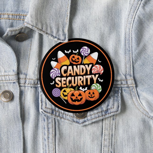Halloween Candy Security Knapp (In Situ)