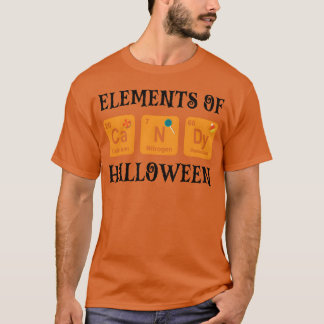 Halloween Candy Sweets Chemistry Inslag av roligt T Shirt