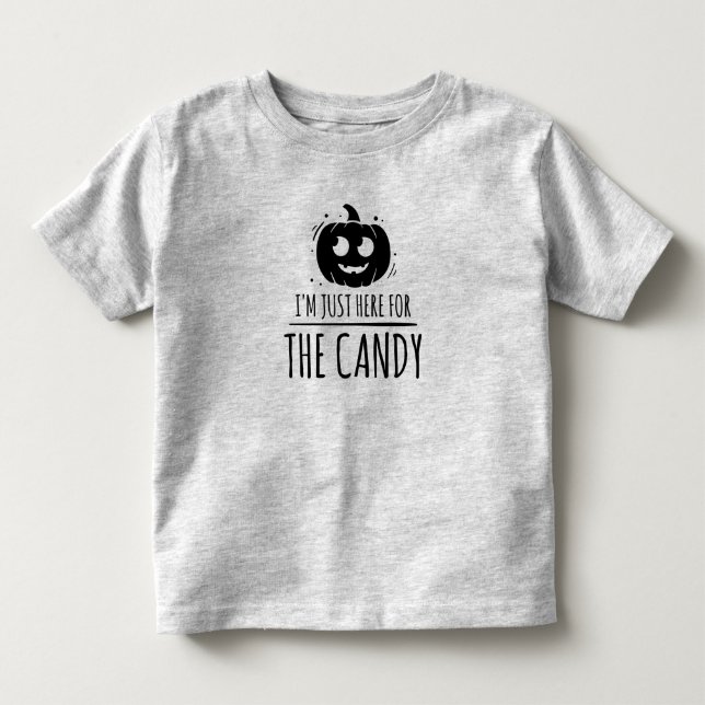 Halloween Candy T-Shirt (Framsida)