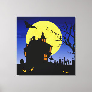 Halloween Canvastryck
