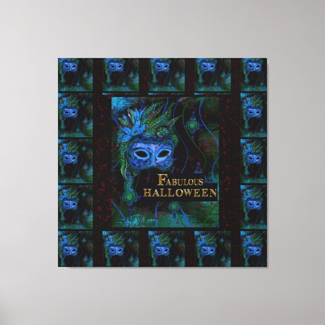 Halloween  canvastryck (Framsida)