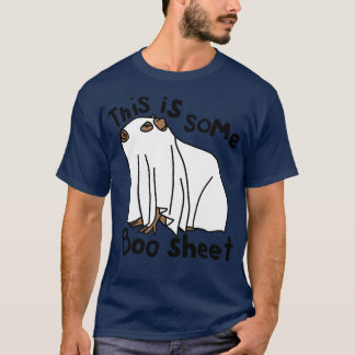 Halloween Capybara Det här är Boo Lakan T Shirt