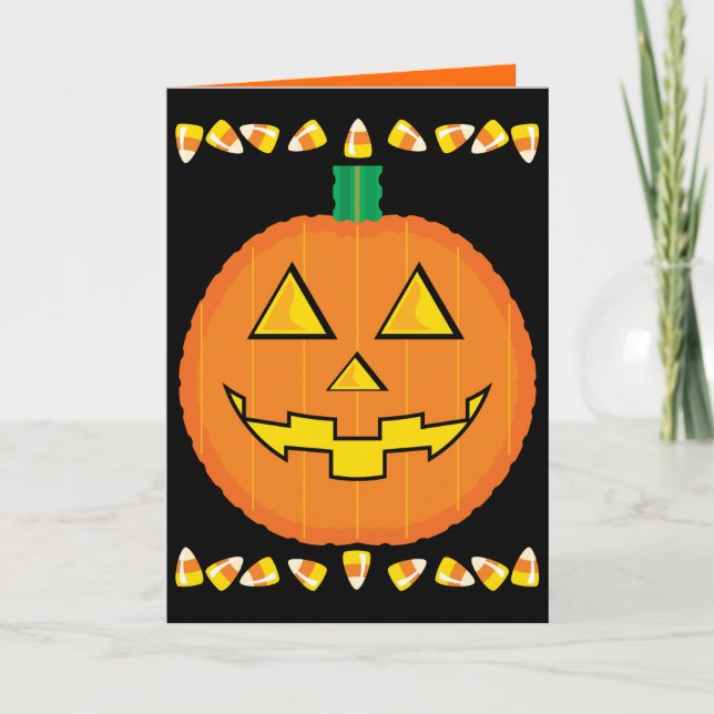 Halloween Card-för barn Kort (Framsida)