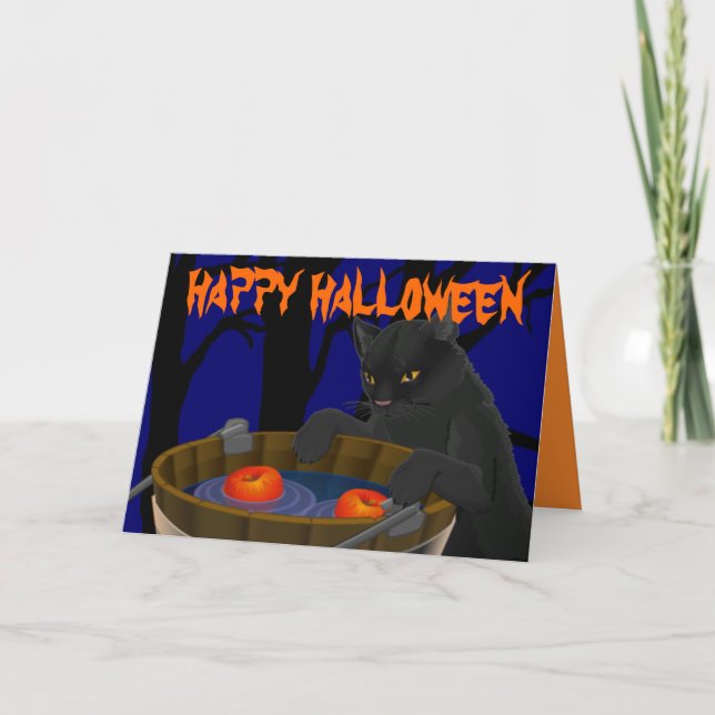 Halloween Cards beställnings- Halloween Kort (Framsida)