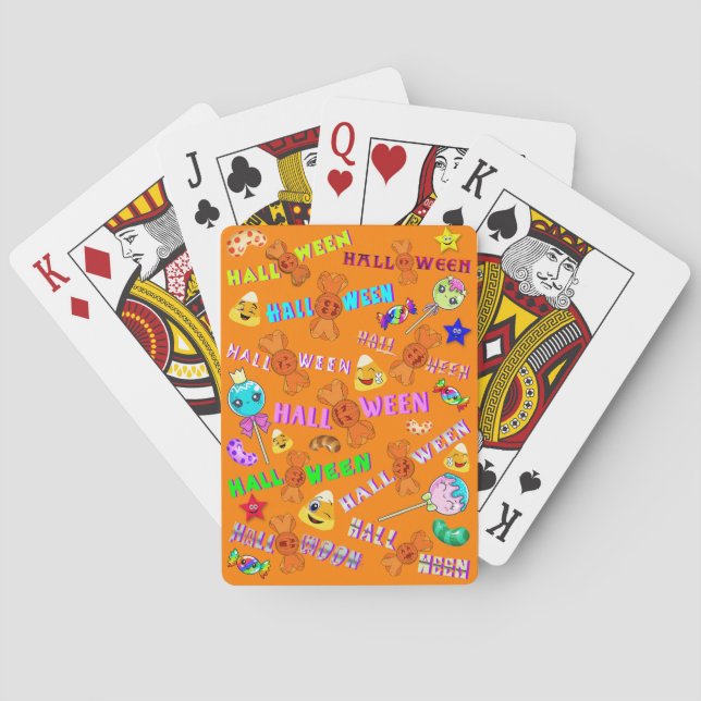 Halloween Casinokort (Baksidan)