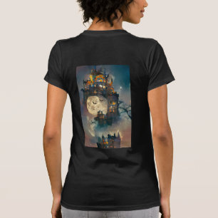 Halloween Castle, Happy halloween, Bus eller godis T Shirt