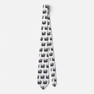 Halloween Castle Neck Tie Slips