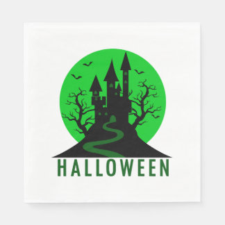 HALLOWEEN CASTLE PAPPERSSERVETT