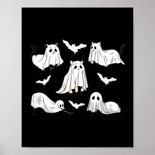 Halloween Cat Black Cat Halloween Scary Cat Arg Poster