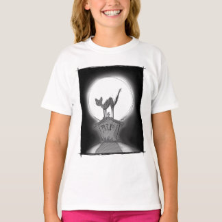 Halloween Cat Childrens Tee