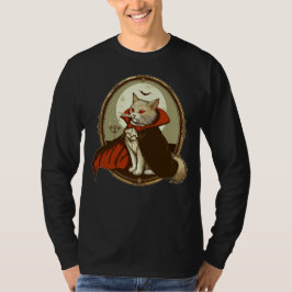 Halloween Cat, Count Catula T Shirt