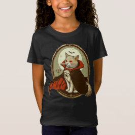Halloween Cat, Count Catula T Shirt