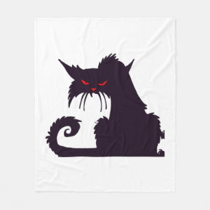 Halloween Cat Fleecefilt