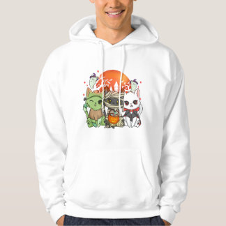 Halloween Cat Halloween Costume Hoodie