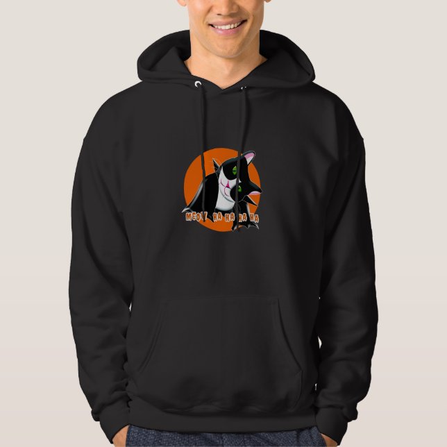 Halloween Cat Hoodie (Framsida)