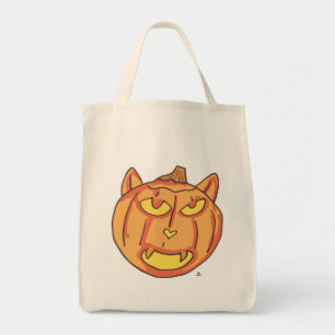 Halloween Cat Jack-o-Lantern Art Pumpkin Time Tygkasse