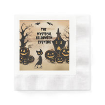 Halloween Cat och Haunted House