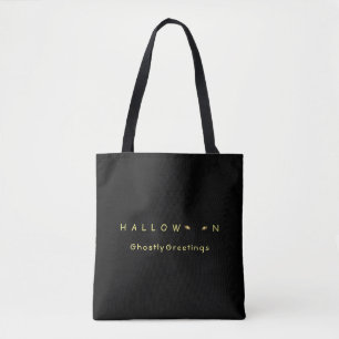 Halloween Cat Öga Tygkasse