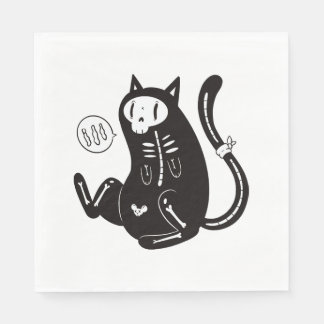 Halloween Cat Pappersservett
