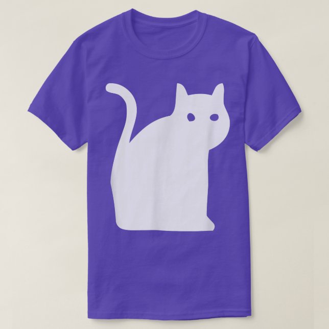 Halloween Cat Sitting Rendy Aesthetic 3400 T Shirt (Design framsida)