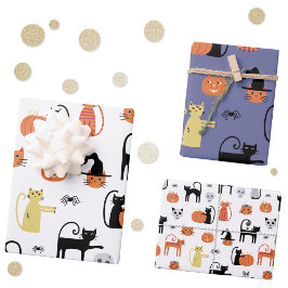 Halloween Cat Spooky Assorterad