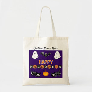 Halloween Cat Tote Bag - Personalisera Tygkasse