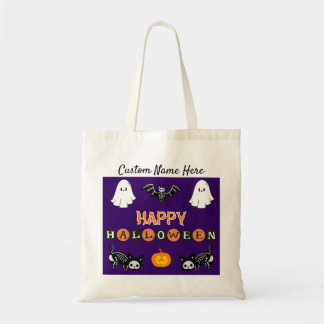 Halloween Cat Tote Bag - Personalisera Tygkasse