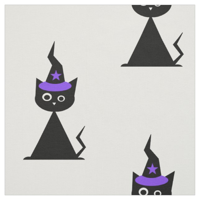 + Halloween Cat + Tyg (Provkarta)