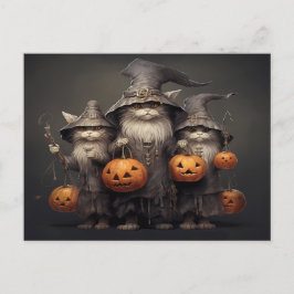 Halloween Cat Vykort