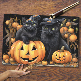 Halloween Cats 2 Decoupage Papper
