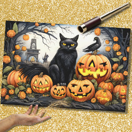 Halloween Cats 3 Decoupage Papper