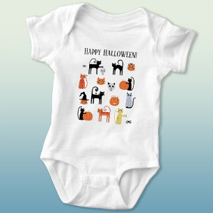 Halloween Cats Cute Spooky T Shirt