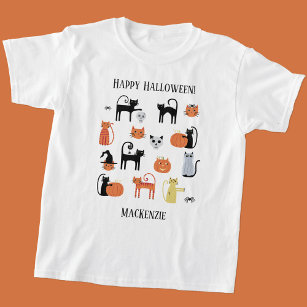 Halloween Cats Spooky Personlig T Shirt