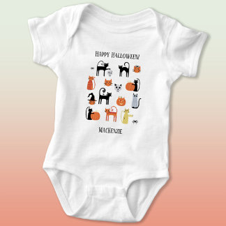 Halloween Cats Spooky Personlig T Shirt