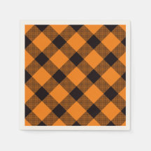 Halloween Check Mönster