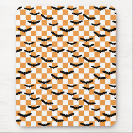 Halloween Checkerboard Spooky fladdermus Modern To Musmatta
