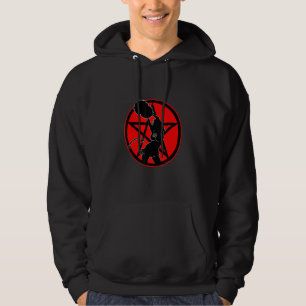 Halloween Cheerledare Pentagram CheerLedare Dance Hoodie