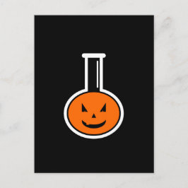 Halloween Chemistry Pumpkin-vykort Vykort