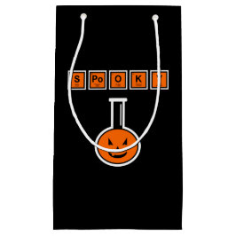 Halloween Chemistry Spooky Pumpkin Gift Bag