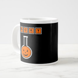 Halloween Chemistry Spooky Pumpkin Jumbo Mugg