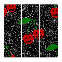 halloween cherry spindelnät psykobilly rockabilly