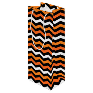 Halloween Chevron Rand Vin Gift Bag
