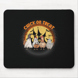 Halloween Chicken Skeleton Chick eller Behandla Sp Musmatta
