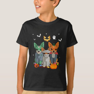 Halloween Chihuahua Hund Witch Cute Gift Dachshund T Shirt