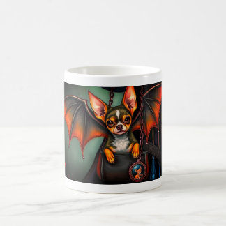 Halloween Chihuahua Kaffemugg